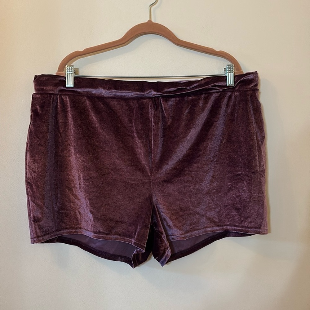 Torrid Velvet Shorts